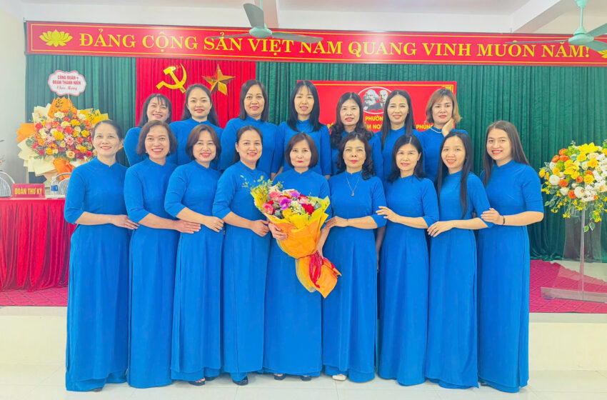  Đại hội chi bộ Trường mầm non Phan Đình Phùng- Nhiệm kỳ: 2025-2027